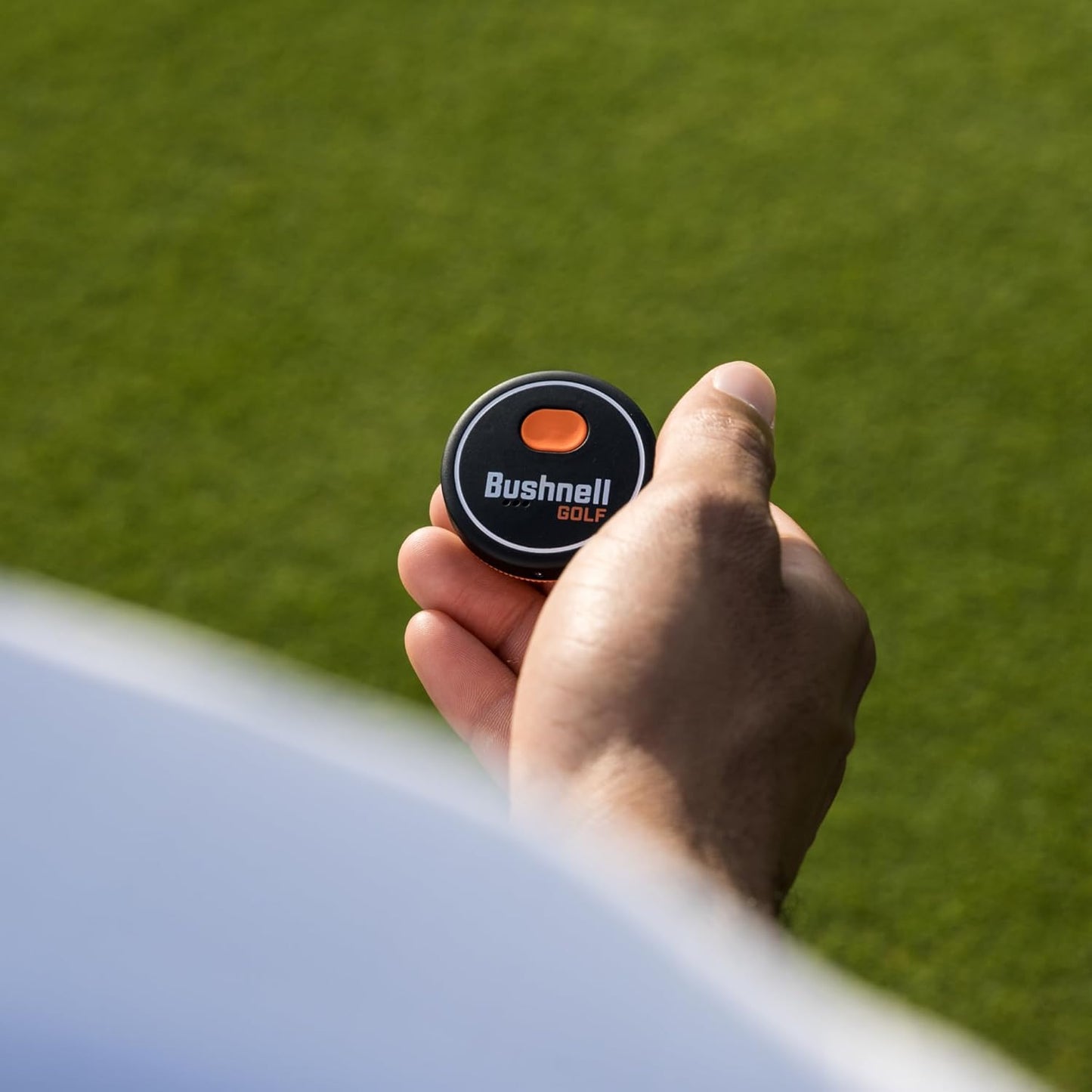 Bushnell Golf Wingman 2 GPS Bluetooth Speaker | Audible Distances, Magnetic Cart Mount, Custom Sound Bites, TWS Pairing & USB-C Charging