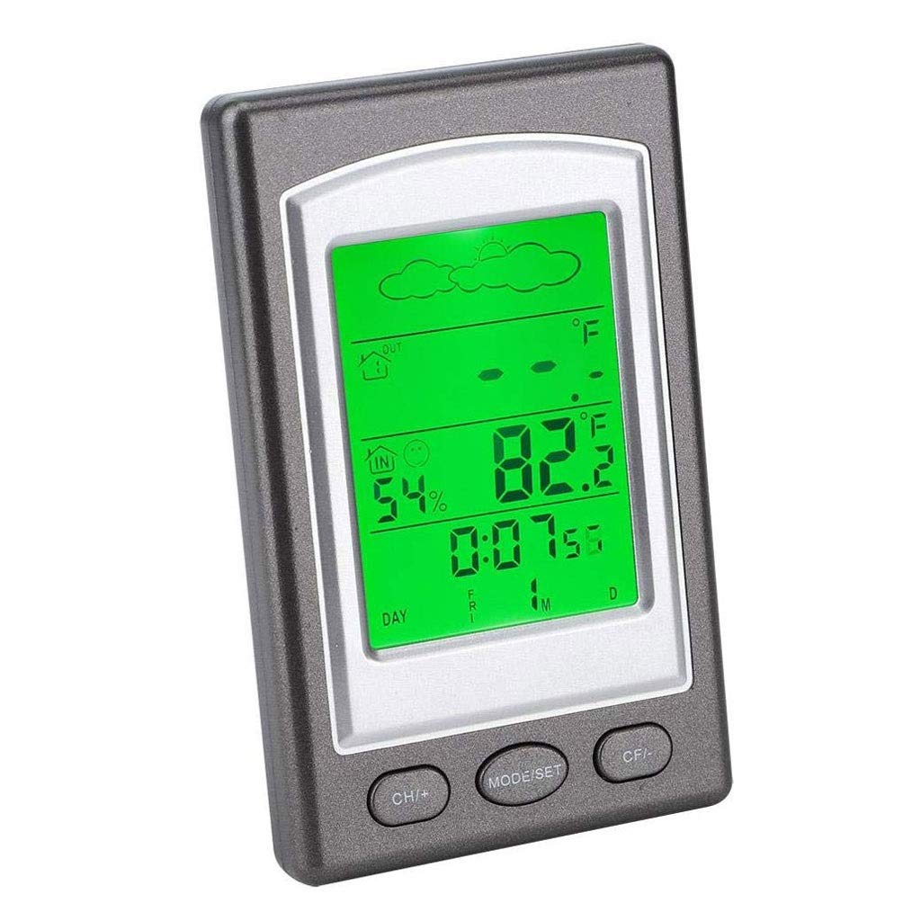 Room Thermometer - Multifunctional Indoor and Outdoor Temperature and Humidity Sensor