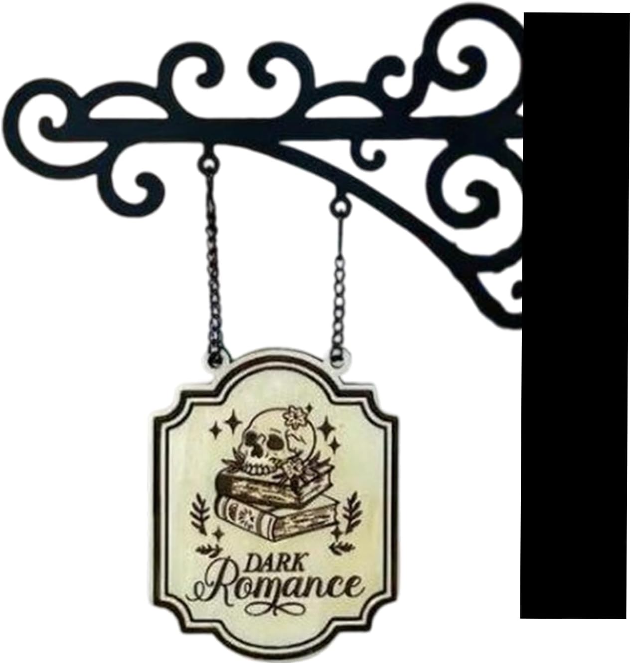 Book Decor for Shelf – Book Lover Hangable Sign | Reader Wall Art Accessory | Decorative Hanging for Bookworms, Librarians, Home Shelves, Classrooms & Reading Nooks