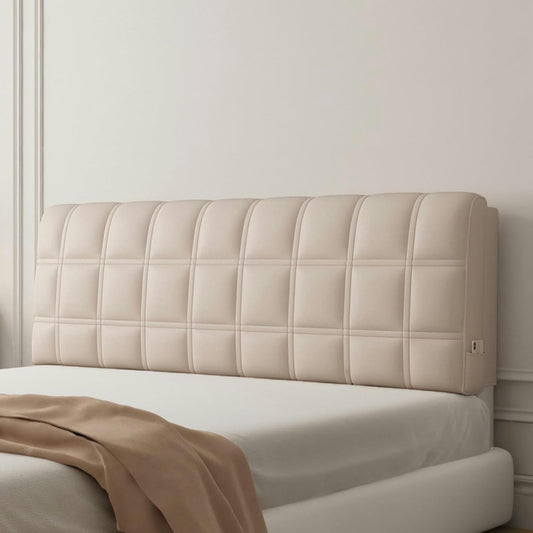 AMNOOL Headboard Cushions Rectangle Wall Mounted Headboard Reading Body Pillow Large Backrest Day Bed Bunk Bed Bedroom Pillowboard Neck Waist Support Bolster