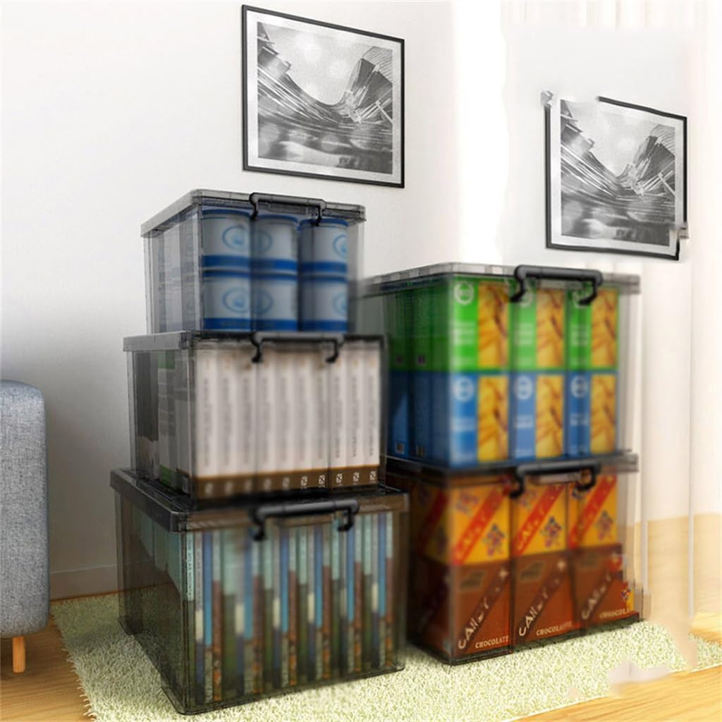 JSEIAJB Right Angle Thickening Resistance Pressure Household Children's Clothing Storage Box Books Sorting Box Trunk