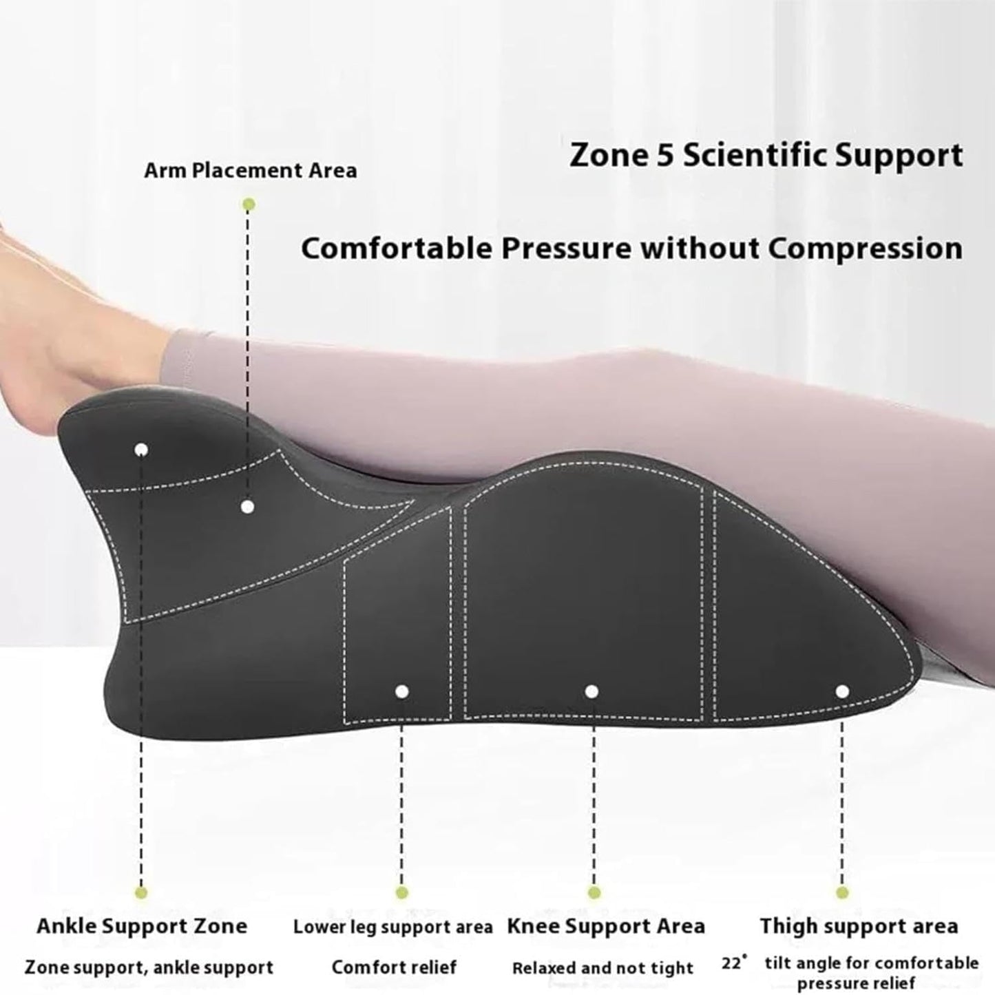 Couples Intimacy Pillow for Sitting, Multifunctional Couple Back Pillow - Low-Profile Butt Cushion with 3D Memory Foam Design, Support for Relaxation or Play (Blue)