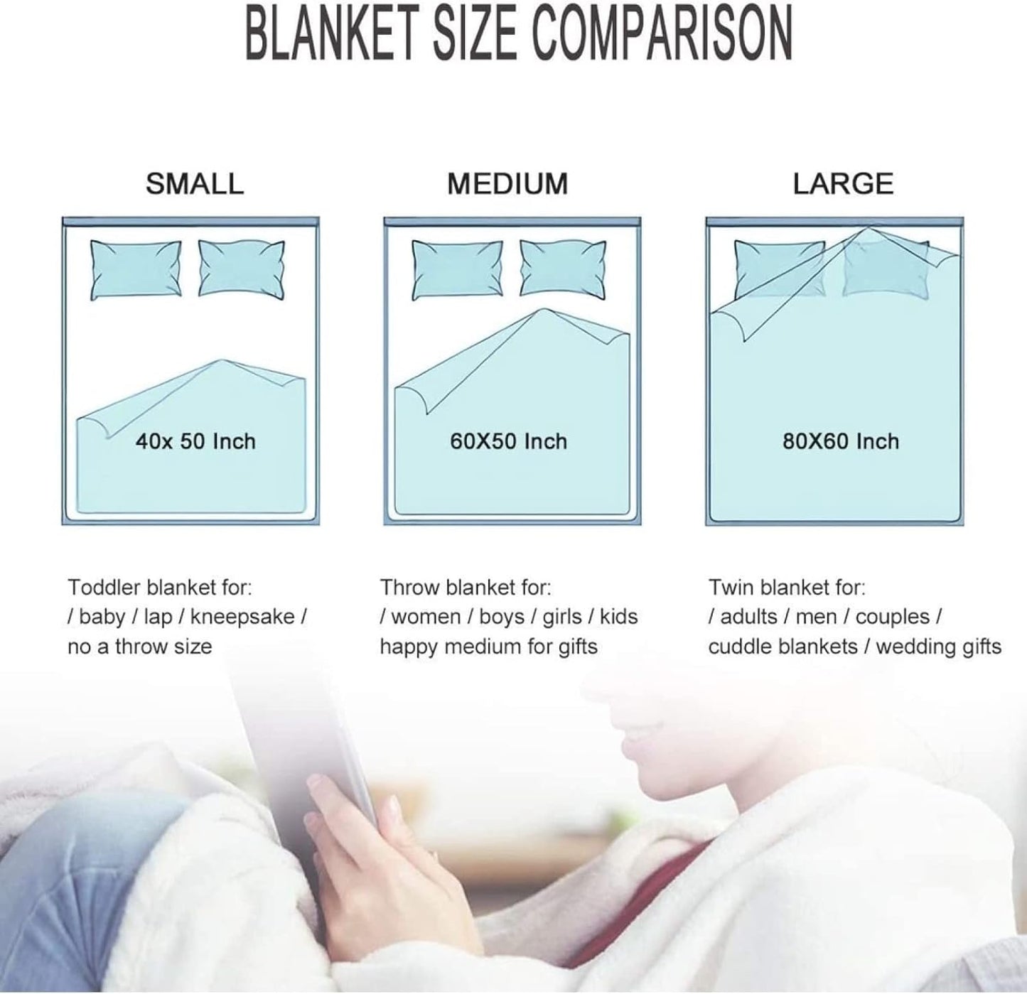 Xutapy Great Grandma Gifts Blanket 60’’X50’’, Christmas Birthday Gifts for Great Grandma, Great Grandmother Throw