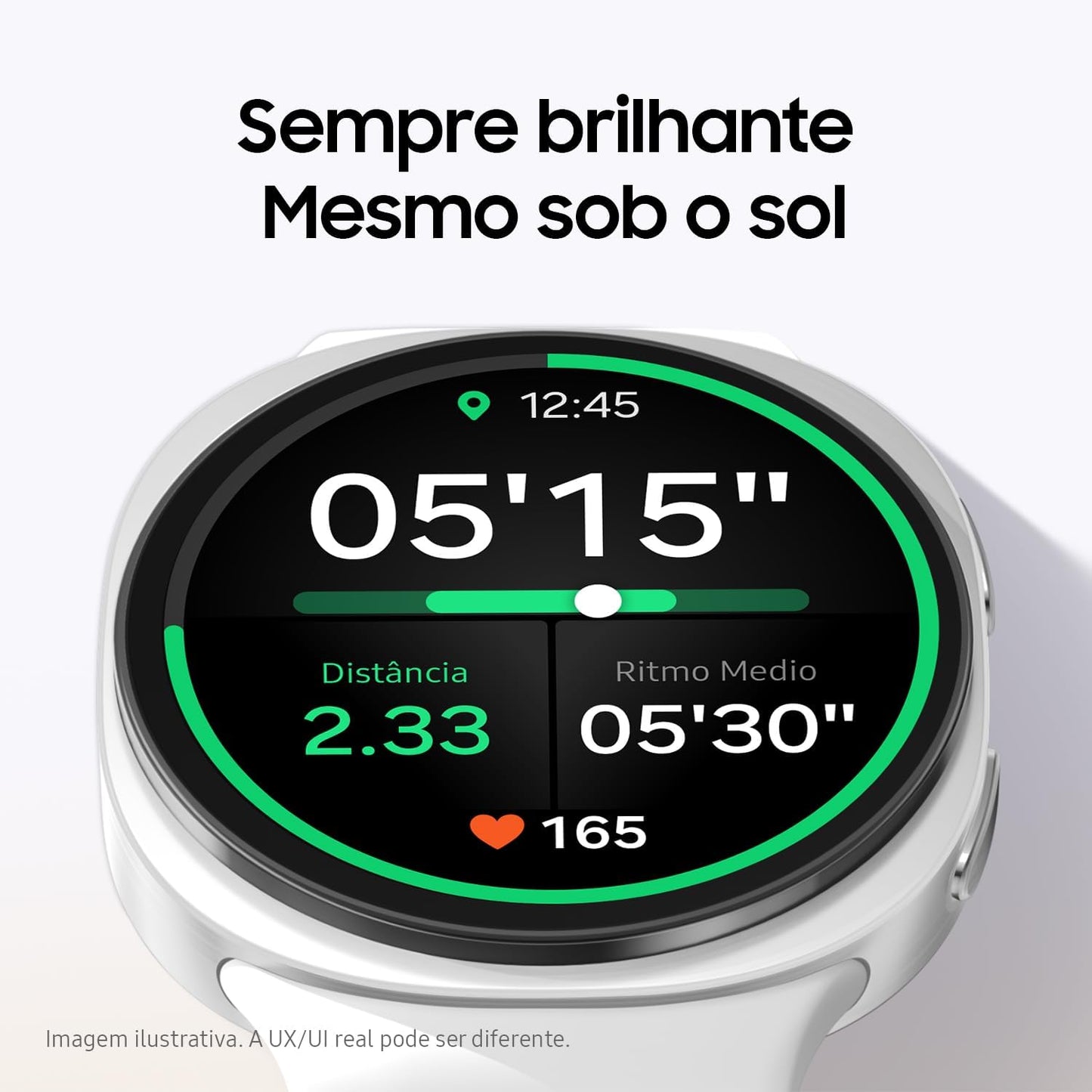 Samsung Galaxy Watch 8 | 44mm | AI Smartwatch w/ 1.47" AMOLED, Wear OS 6, Wi-Fi, Bluetooth, Heart Rate, GPS Fitness Tracker | IP68, MIL-STD-810H | International Model L330 | w/Fast Charger, Silver