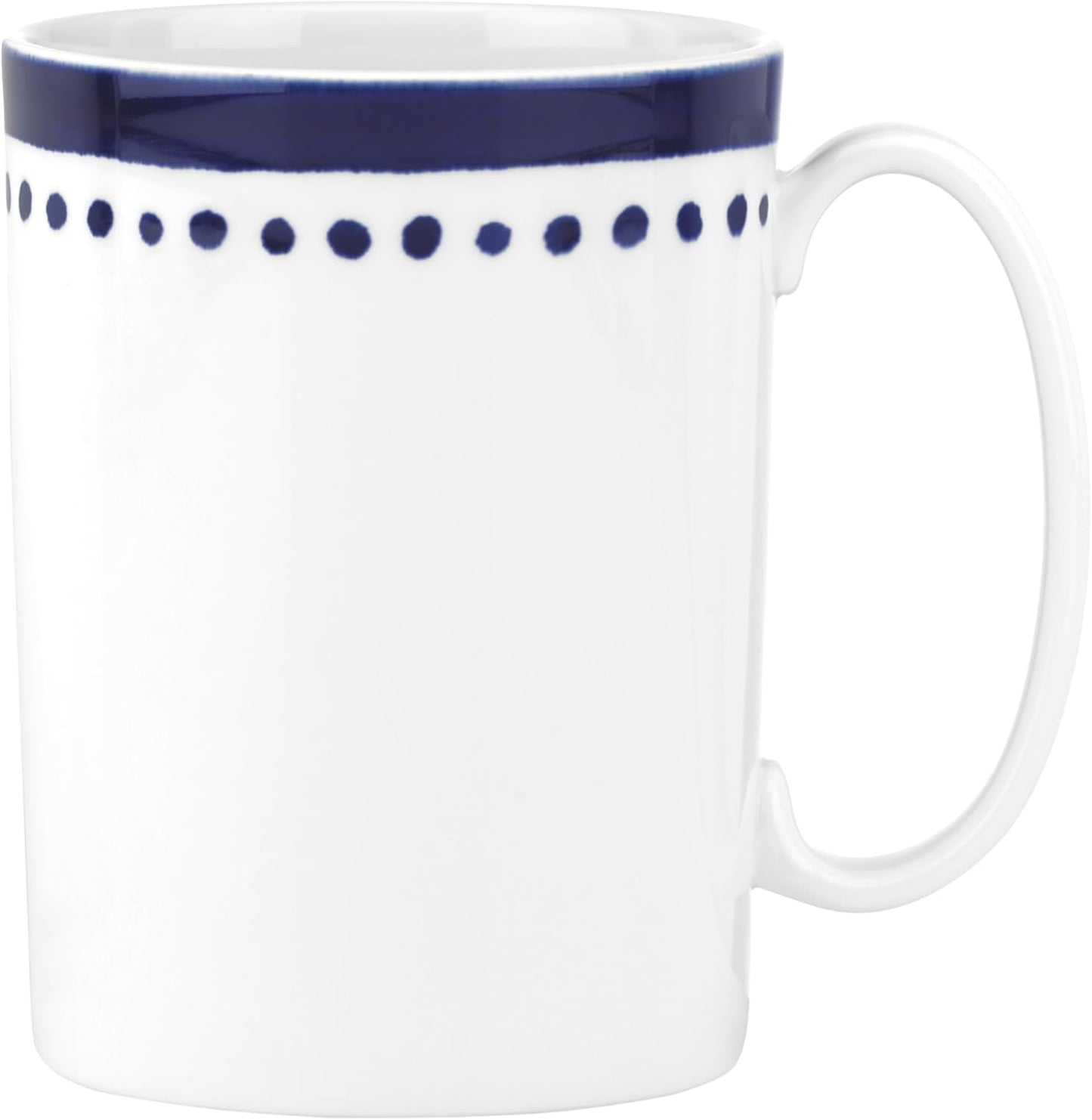 Kate Spade New York Charlotte Street West 16-Piece Dinnerware Set, 15.75 LB, Blue