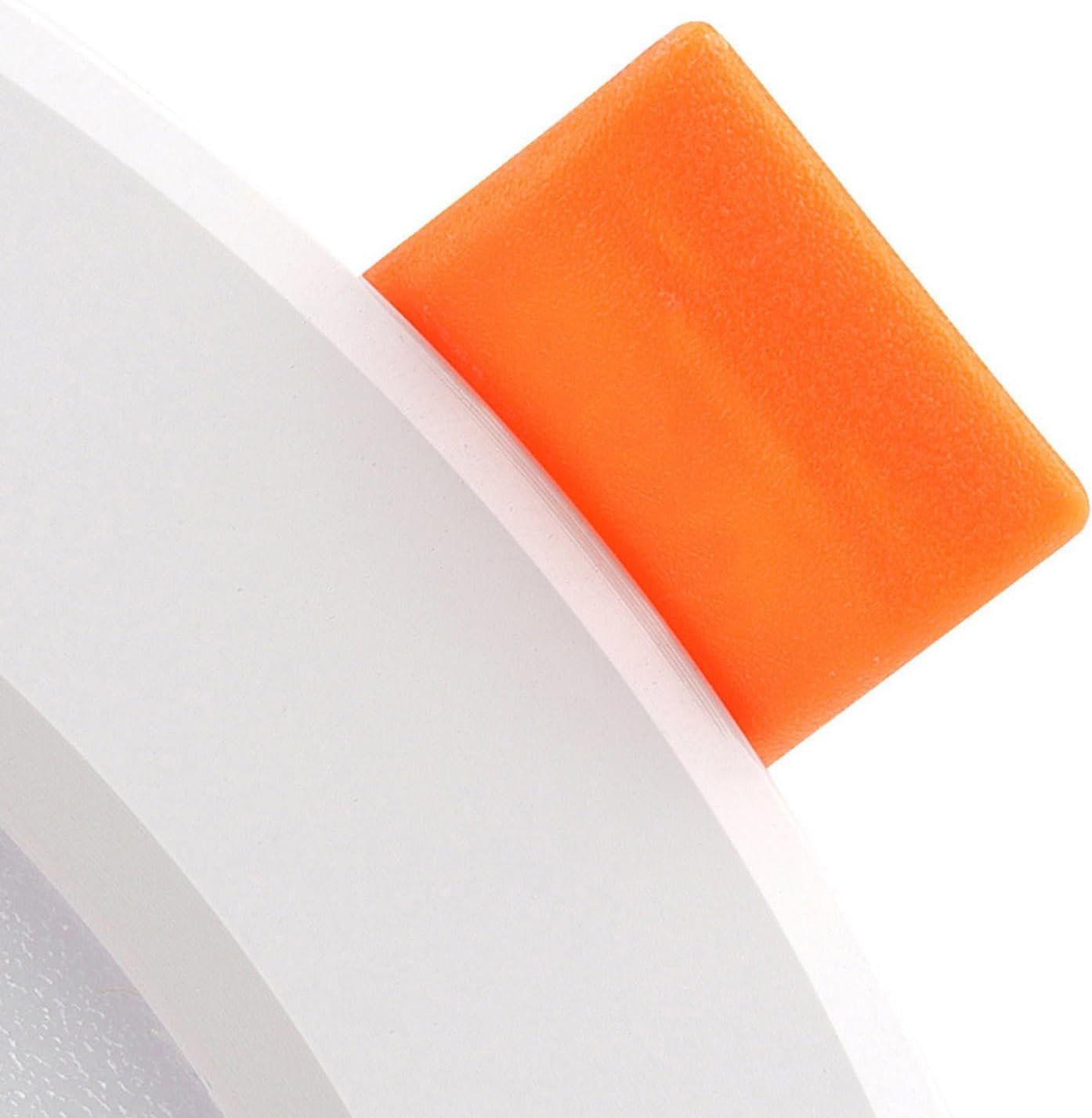 Zerodis LED Ceiling Light Downlight ClosetoCeiling Lights Sensor Recessed Lamp for Home Indoor Energysaving Control System 12W AC85‑265V LED Ceiling Downlight Human Body (Warm White)