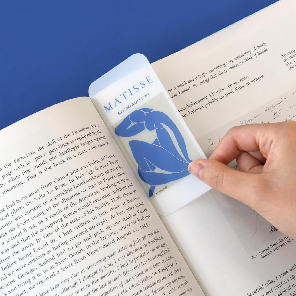Monolike Art Collection Matis Hard Bookmark 6P Set - Acryilc Bookmarks, Bookclips, Design Bookmarks