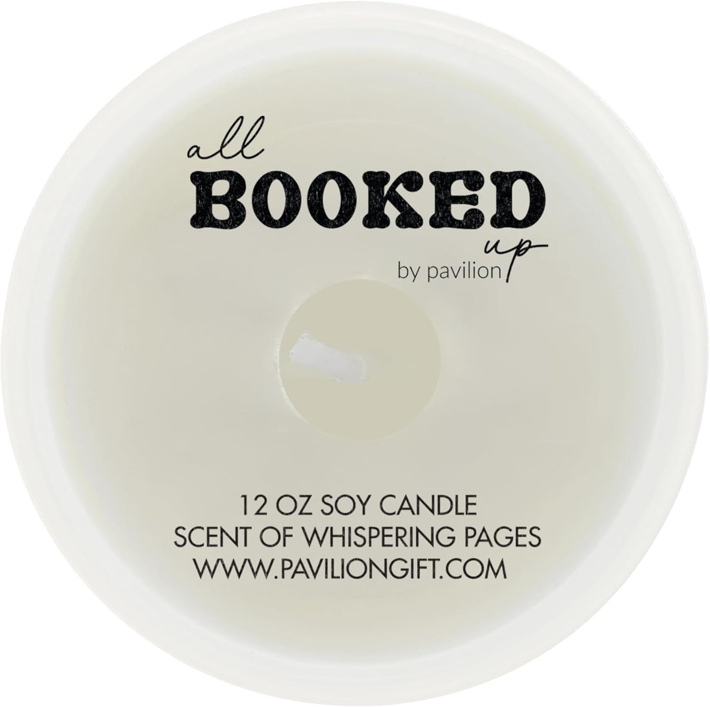 Pavilion Gift Company - Bookstore - 12 oz Soy Wax Candle Books Bookstore Reading Reading Book Lover Librarian Library Home Desk Decor