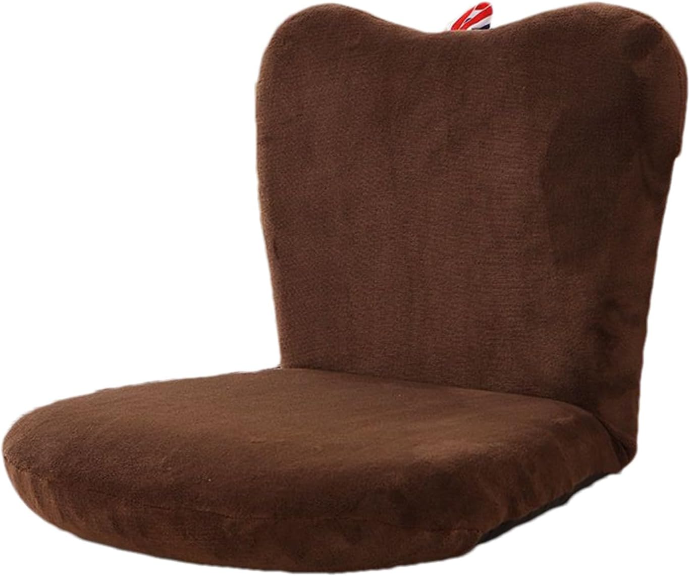 Floor Chair with Back Support Meditation Floor Seating Lazy Sofa Chair Portable Floor Chair Ergonomic Lounger Sofa for Balcony Reading Bedroom Study Room,Coffee