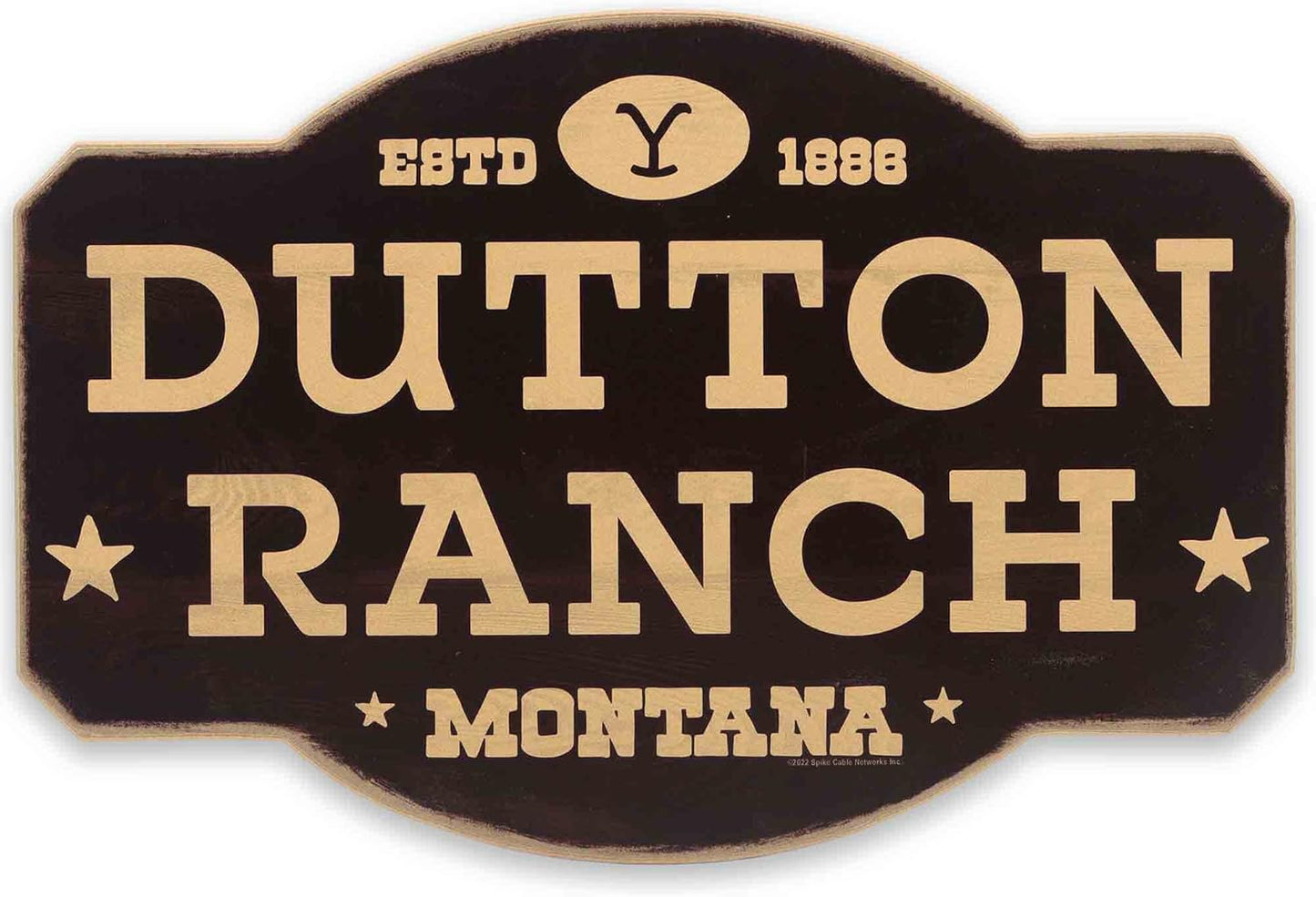 Yellowstone TV Show Dutton Ranch Wood Wall Decor - Yellowstone Dutton Ranch Sign for Home Decorating