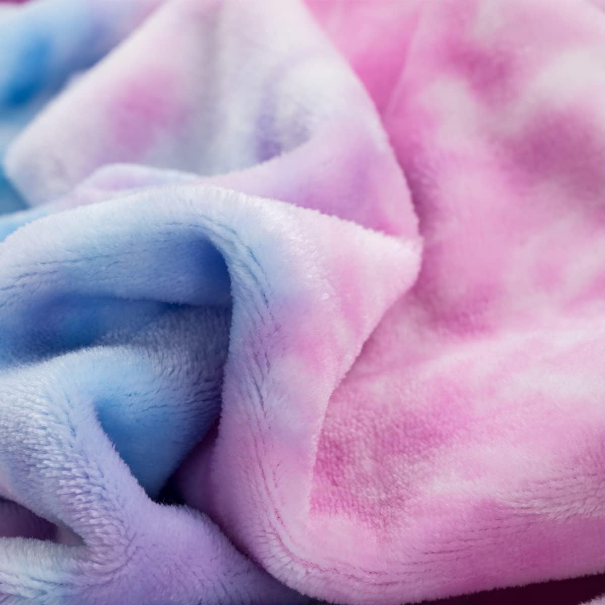 COCOPLAY W Throw Blanket for Couch (Multi-Purple, Throw（50''×60''）)