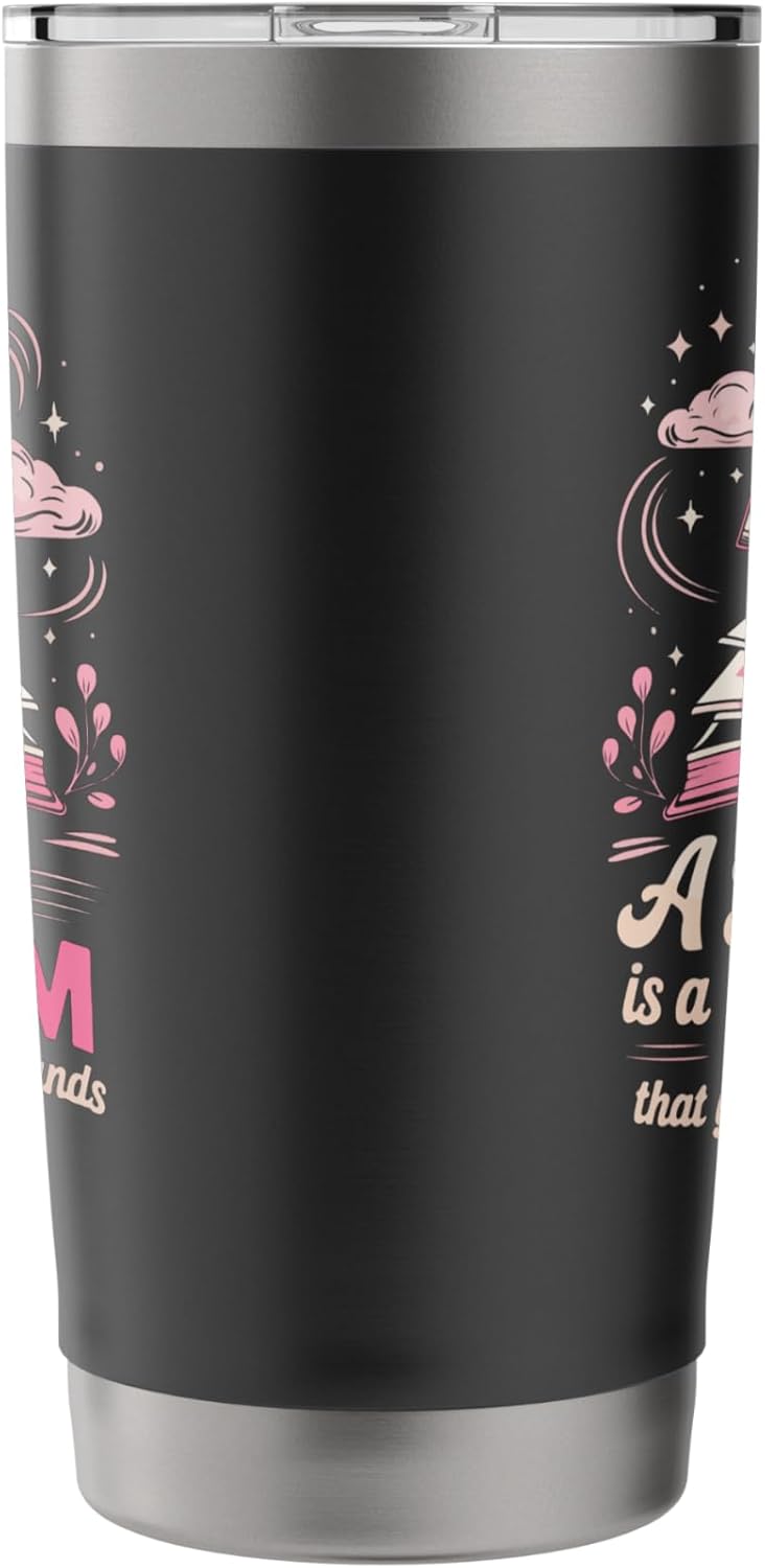 Book Reading A Book Is A Dream That You Hold In Your Hands Stainless Steel Insulated Tumbler