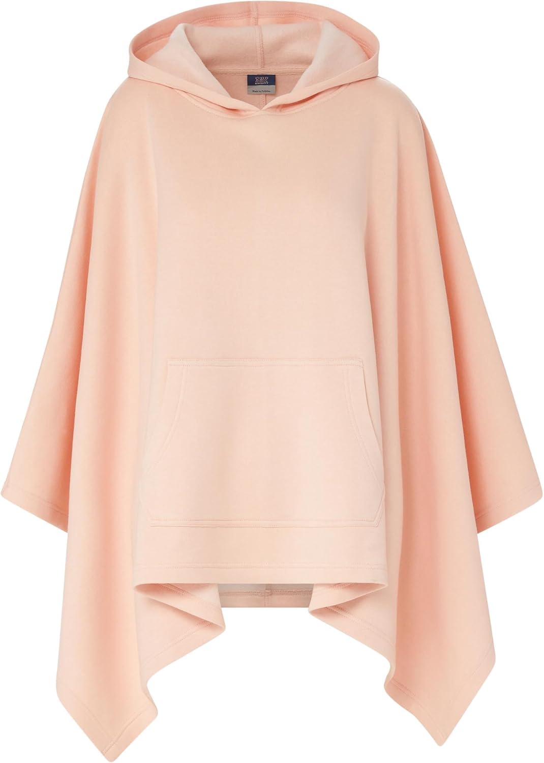 MV Sport Women's Sweatshirt Blanket Poncho Hoodie/Cozy Fleece Pullover Ponchos/Warm Hooded Cape for Women