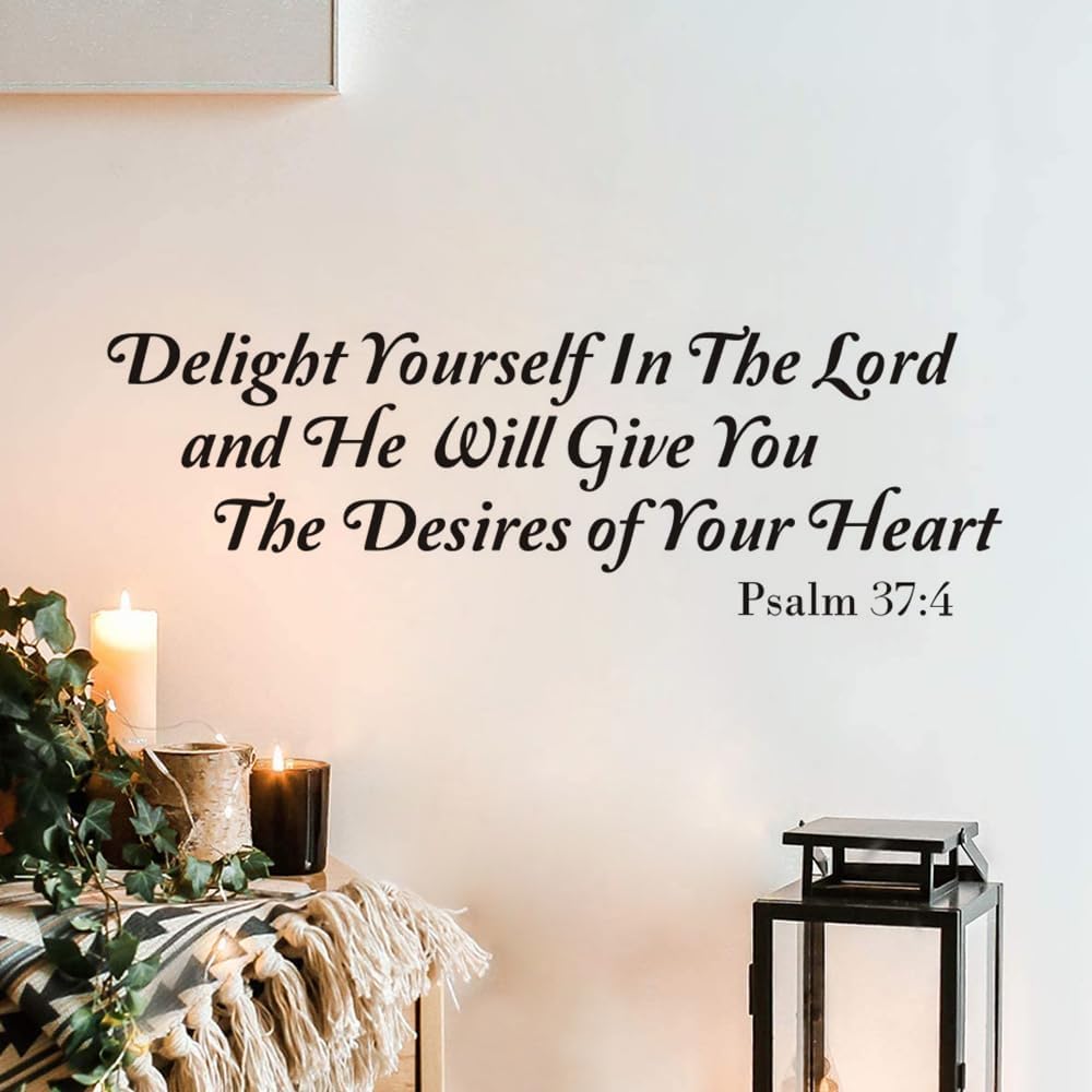 12PCS Inspirational Wall Decals,The Bible Wall Stickers Quote Motivational Decal for Bedroom Living Room Nursery Decor 11×6 in