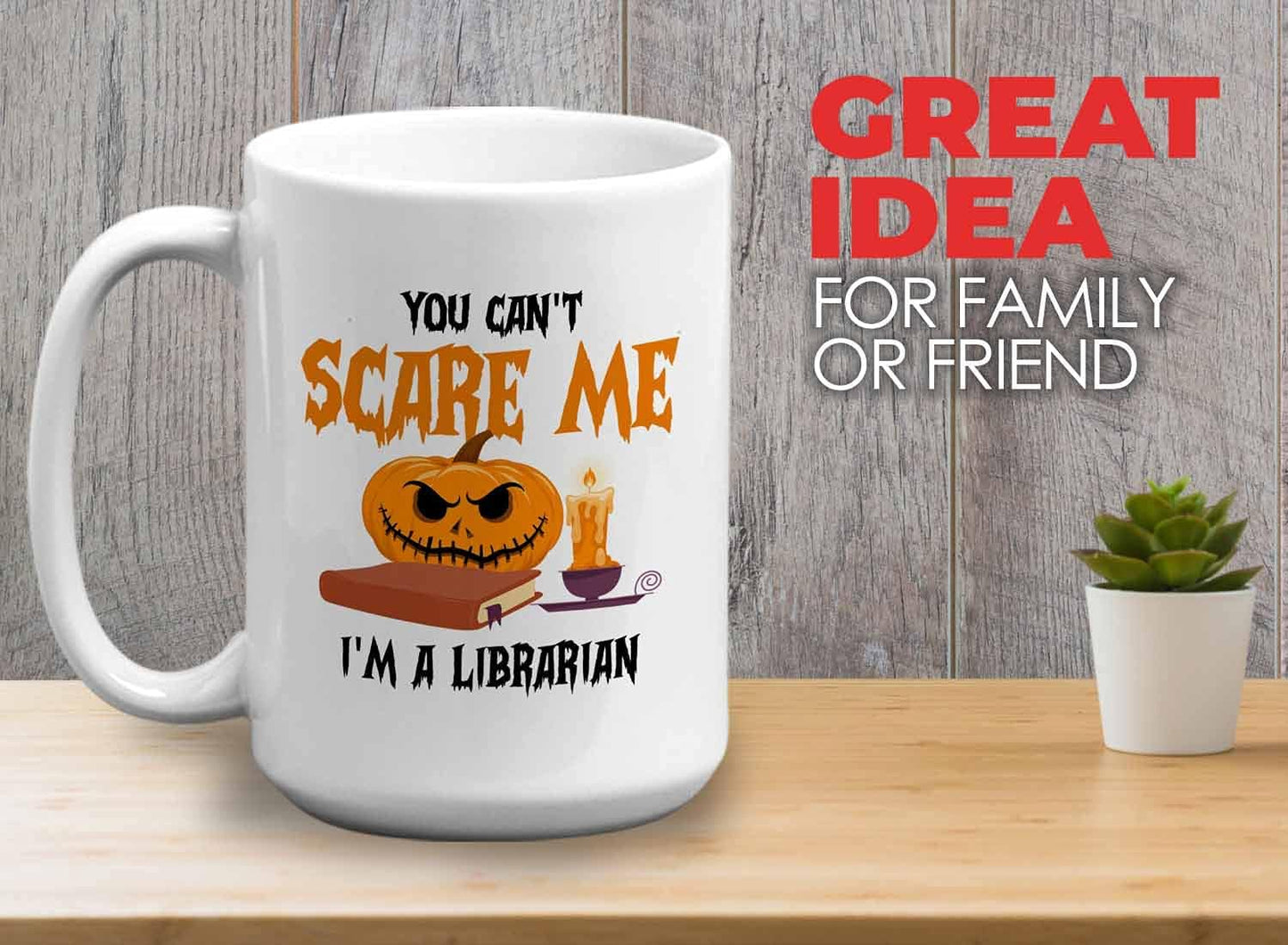 Bubble Hugs You Can't Scare Me Mug White 15 Oz - Funny Reading Book Lovers Literary librarian Halloween Reader - Hellowin, October, Costume, Cospla Horror, Ancient, Festival, Holida Decoration Ideas,