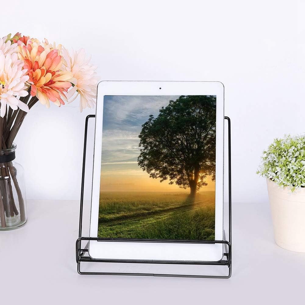 Book Stand, Book Holder Computer Stand Tablet Stand Cookbook Stand Document Holder Book Page Holder Reading Stand for Recipe Laptop