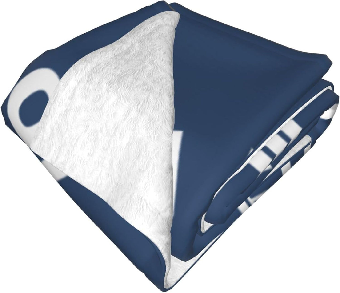 Funny Gifts for Men, Fathers Day Christmas Birthday Gifts for Dad Grandpa Husband, Cool Retirement Blanket for Papa, Cozy Blue Throw Blanket 50"x60"