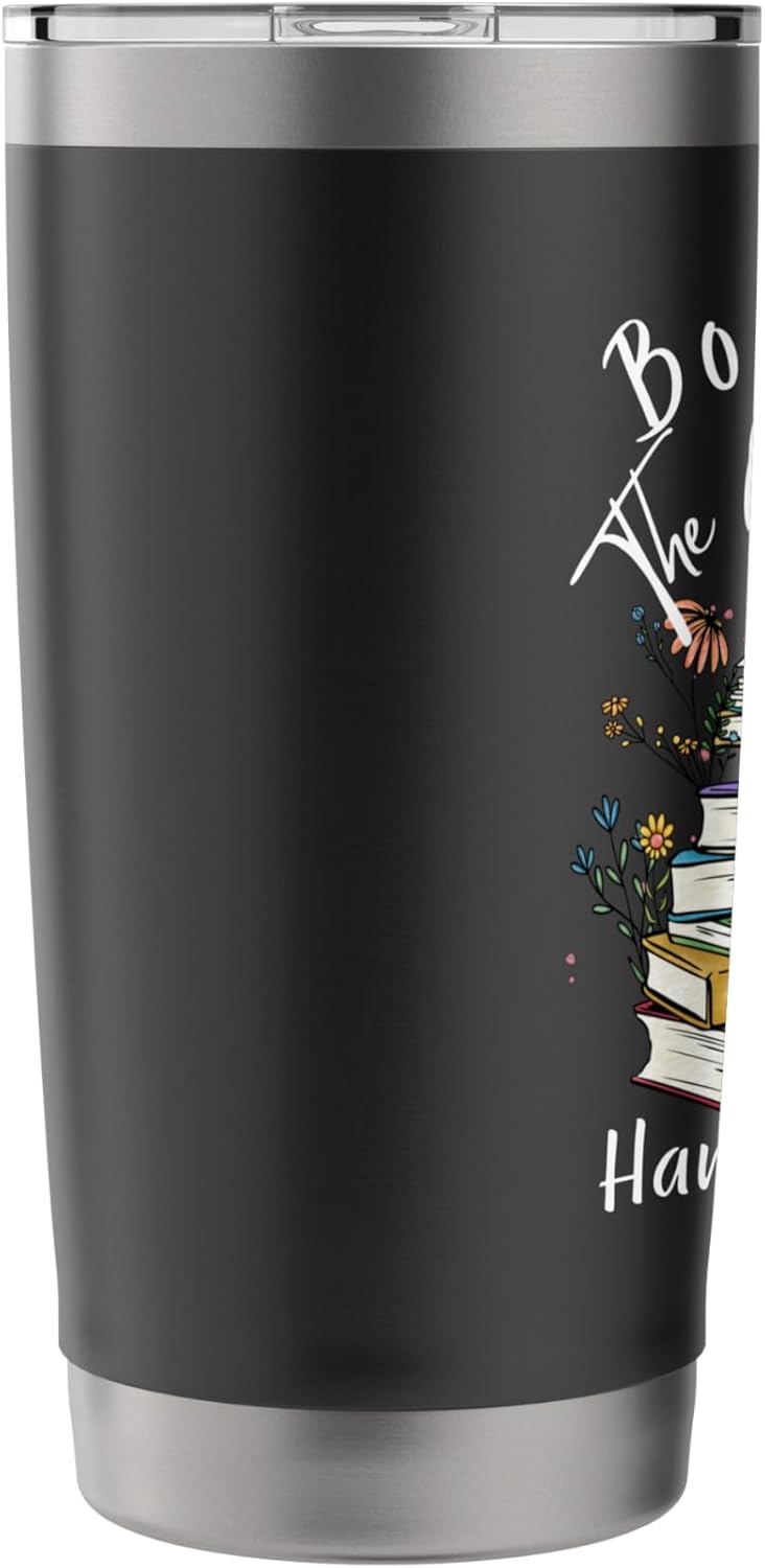 Books Original Handheld Device Reader Literacy Book Lover Stainless Steel Insulated Tumbler