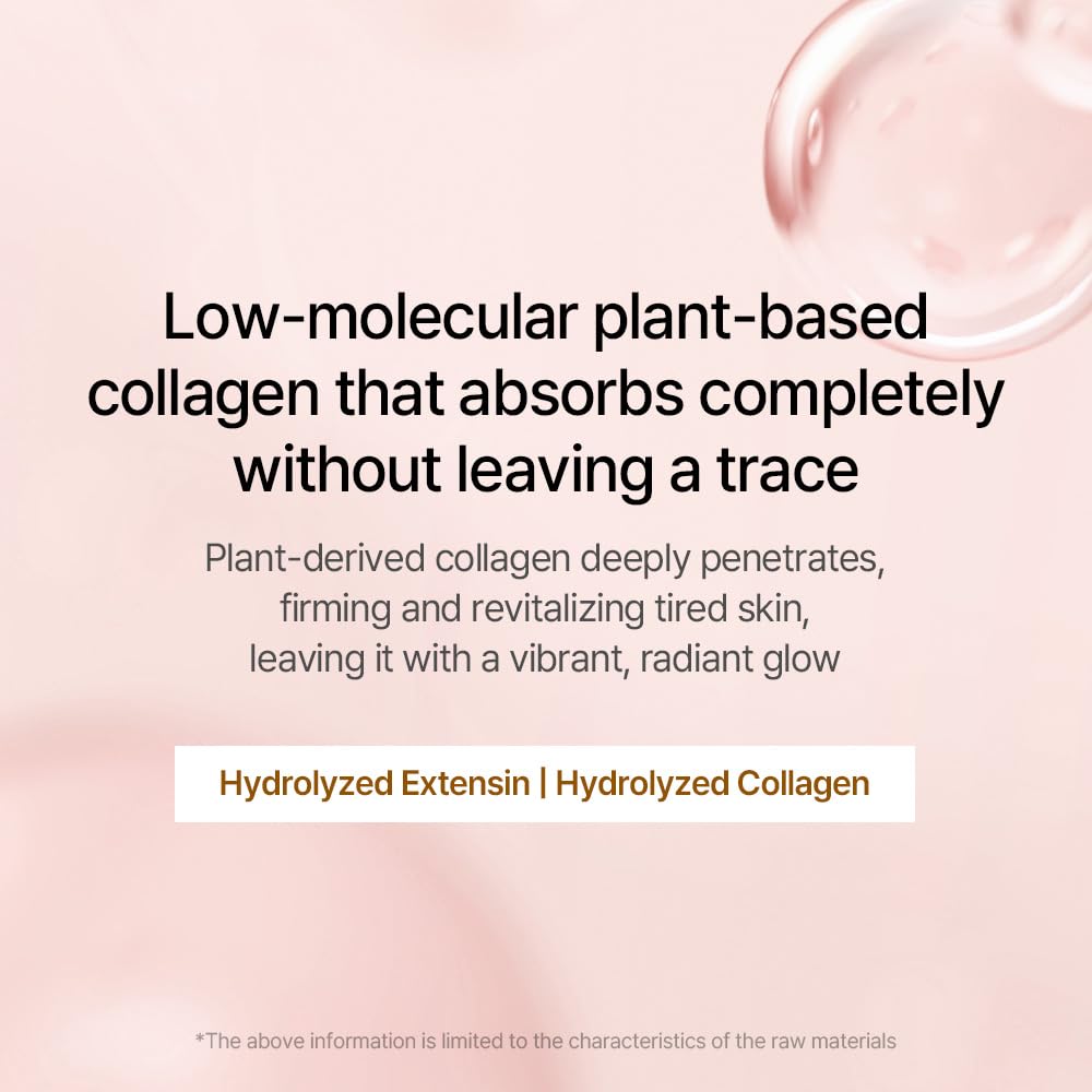 mixsoon Bean Collagen Hydrogel Mask Hydration All-In-One Firming, Soothing Gel Formula Face Mask for Radiant, Smooth Skin Stocking Stuffers 35g / 1.18 fl.oz. (5ea) Korean Glass Skin Care
