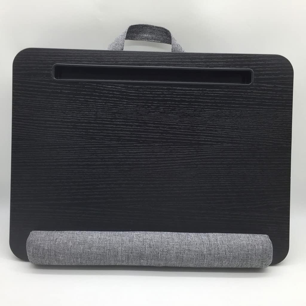 Portable 43x31cm Laptop Table Pillow Lap Desk Bookshelf Tray Tablet Stand Handy Learning Holder for Bed Notebook Outdoor