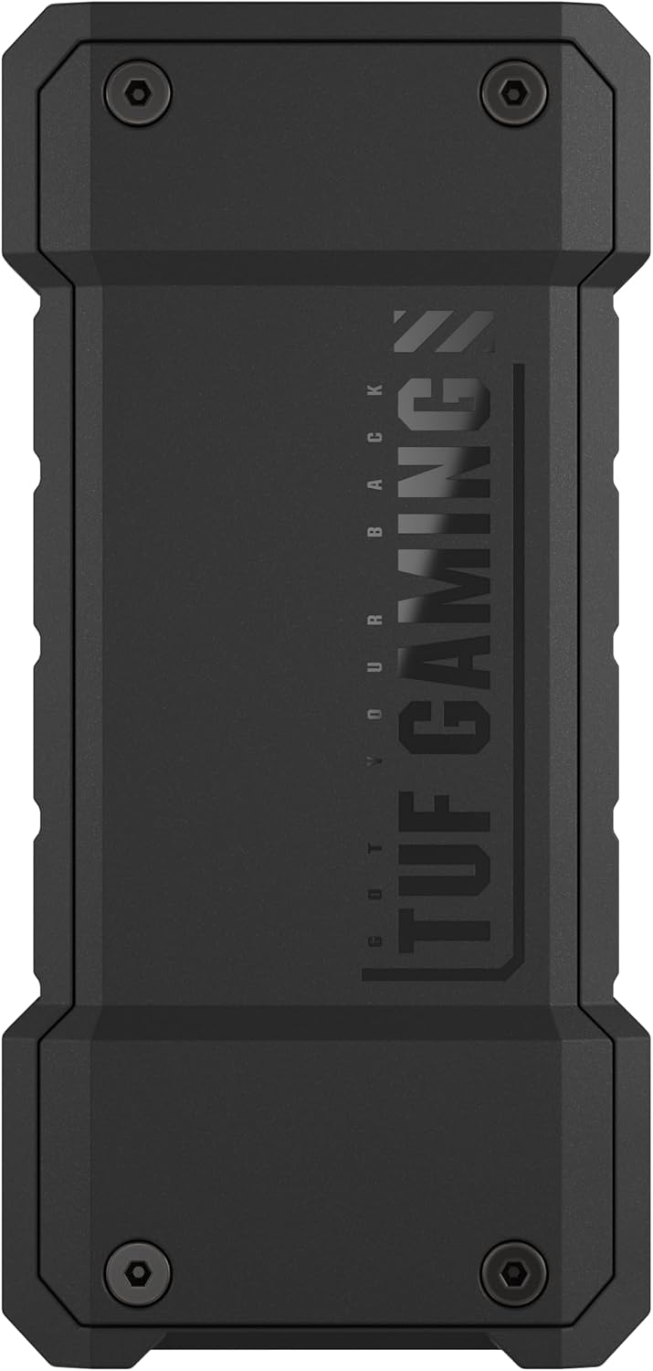 ASUS TUF Gaming A2- USB-C 3.2 Gen 2x2 Portable SSD Enclosure, Dual M.2 NVMe PCIe and SATA, MIL-STD-810H Drop Resistance, IP68 Water and dust Resistance, Aluminum Alloy Chassis and a Thermal pad