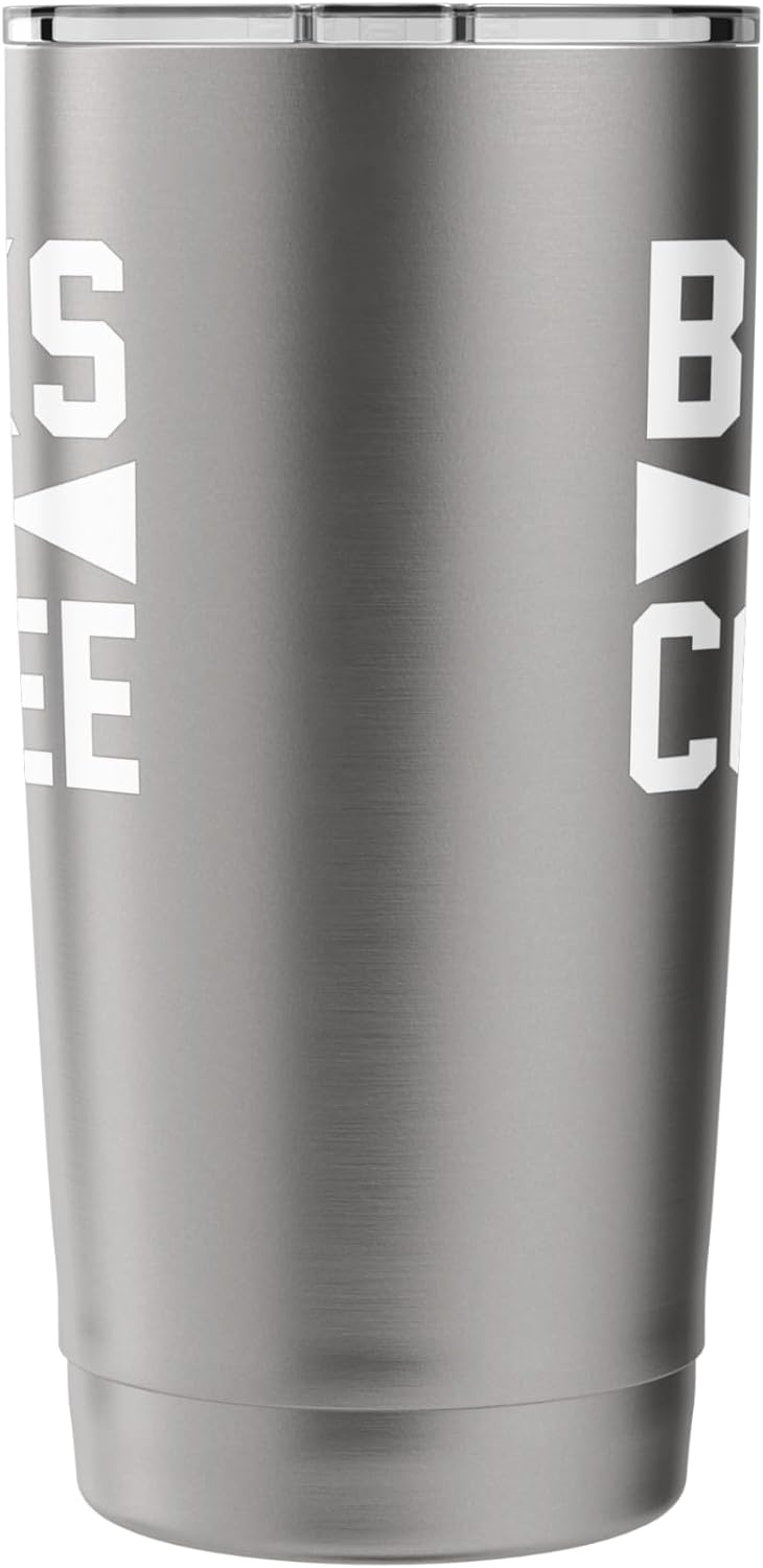 Books and Coffee Lovers Reading Enthusiast Quote Stainless Steel Insulated Tumbler