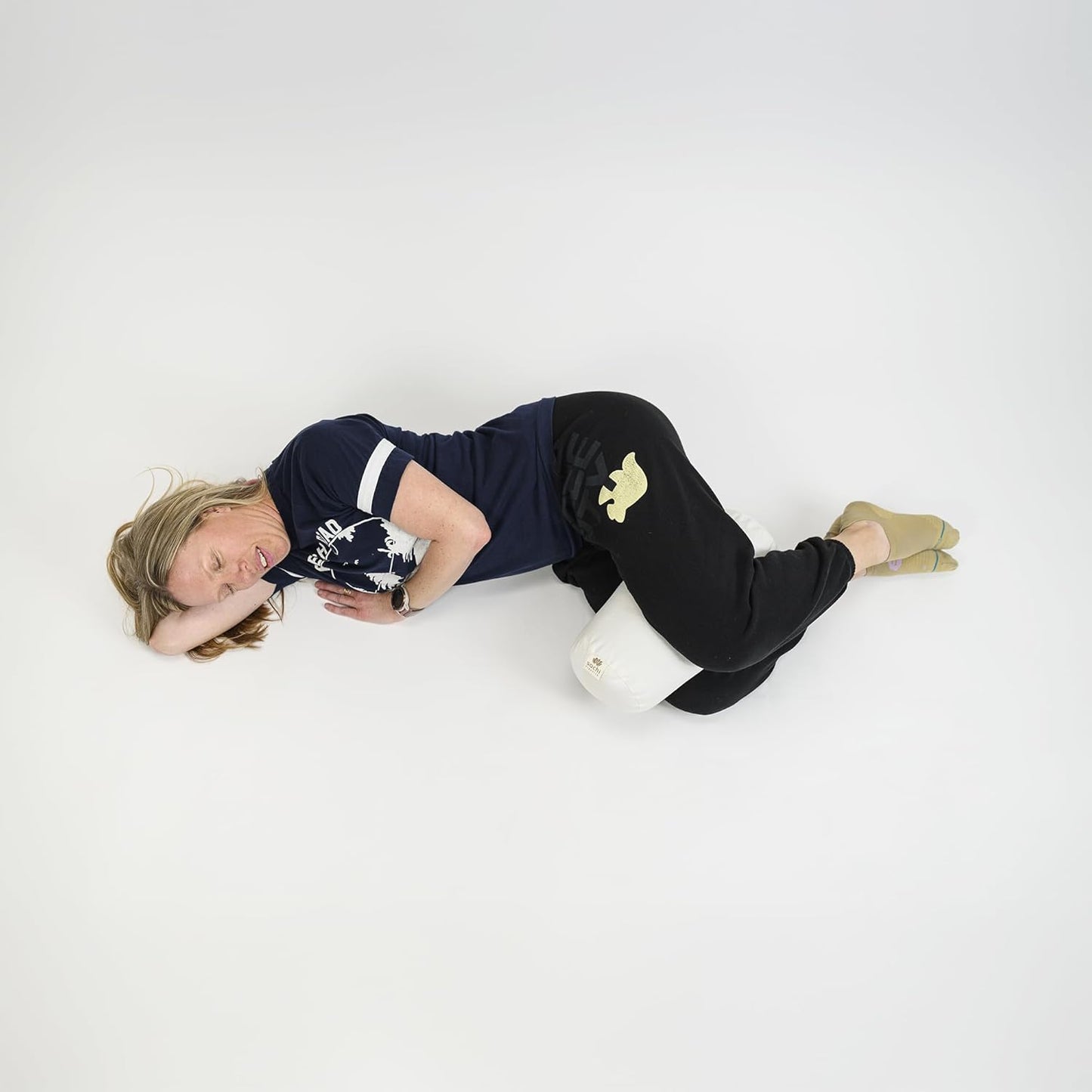 Sachi Organics Buckwheat Cylinder Neck Pillow