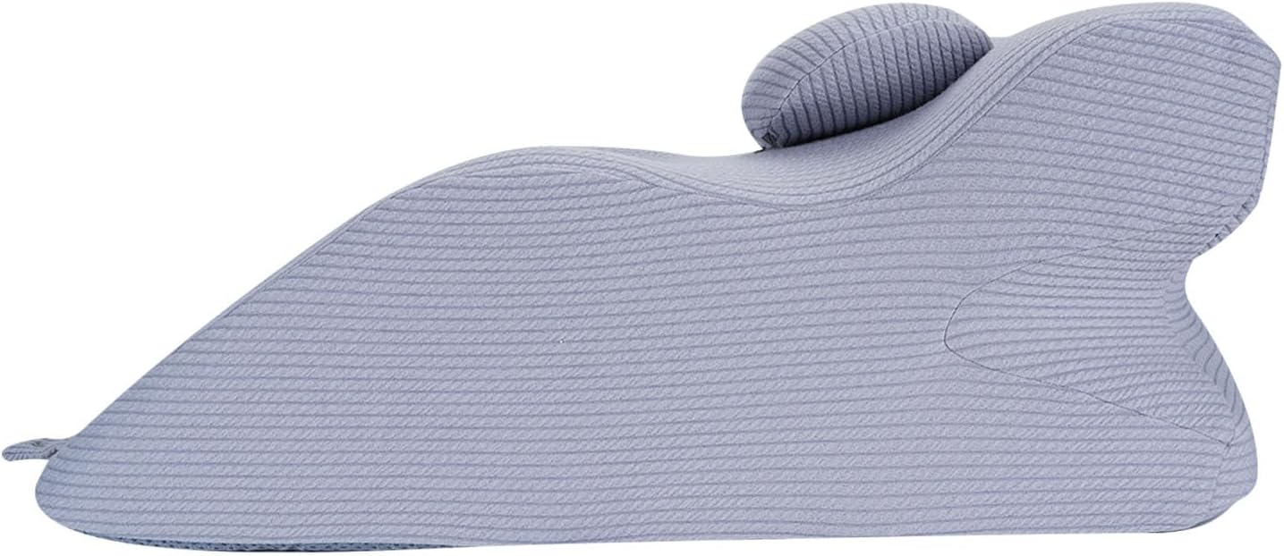 TOPINCN Orthopedic Memory Foam Pillow, Neck Support for Side Sleeper, Ergonomic Design Against Snoring and Back Pain