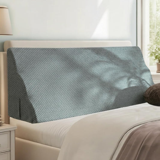 Twin Size Headboard Wedge Pillow with Washable Cover, Ergonomic Incline Memory Foam Cushion Reading Daybed Pillow for Back, Neck, Shoulder Support, Gray(39"x11.8"x19.68")