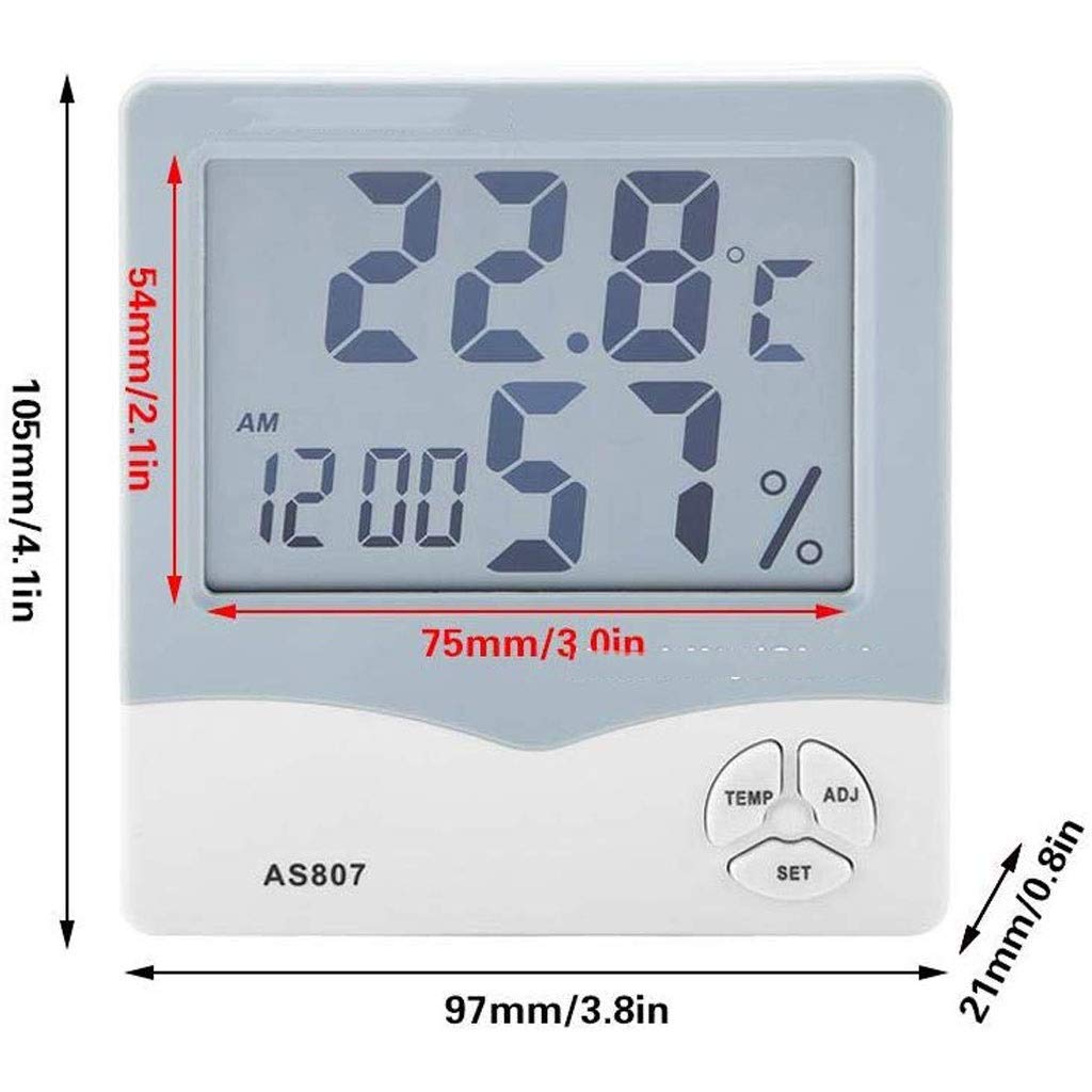 Room Thermometer - Large Screen Digital Displaytemperature and Humidity Meter