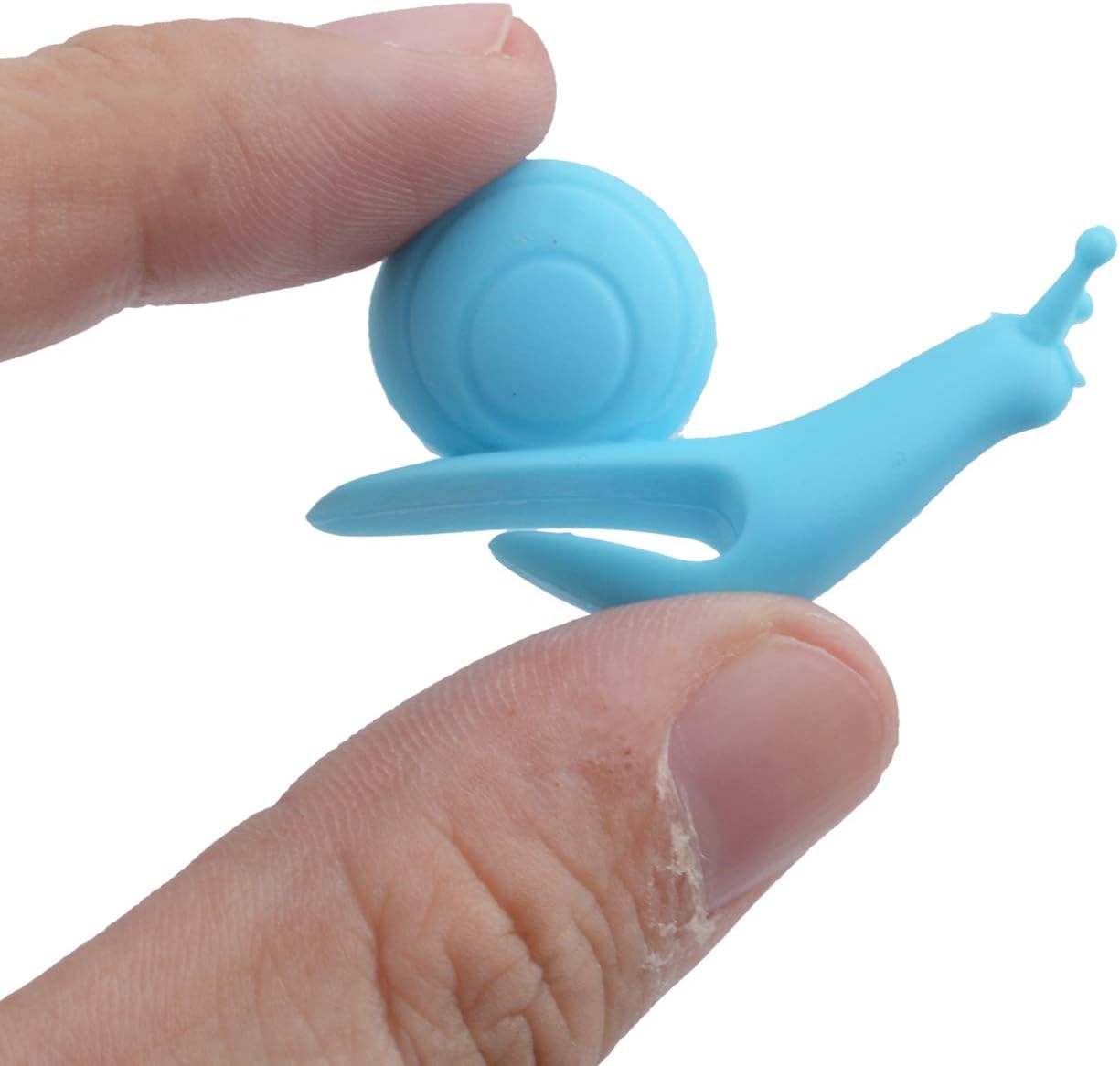 10pcs Silicone Tea Bag Holders Multi-Color Snail and Squirrel Cute Drink Marker Tea Accessories for Party Banquet Gathering