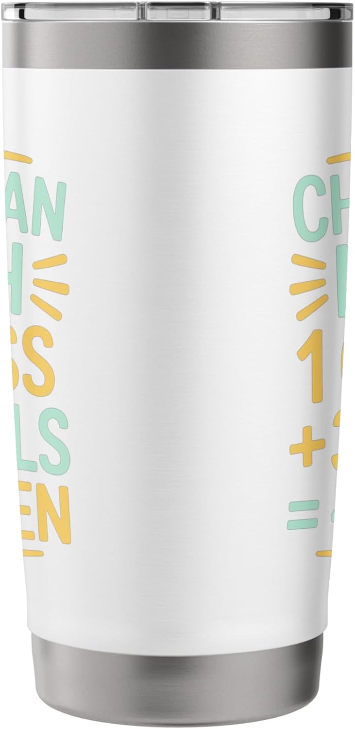 Christian Math One Cross Three Nails Four Given Stainless Steel Insulated Tumbler
