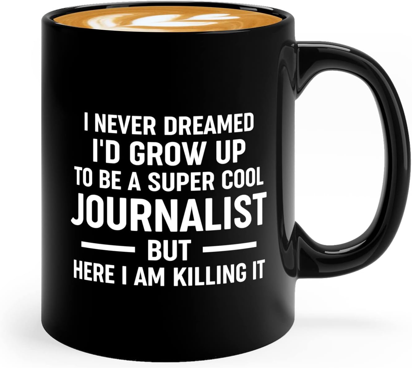 Journalist Coffee Mug 11oz Black -Sup C Journalist - Reading Lover Book Club Gift Author Appreciation Writer Journalism Novelist Scriptwriter