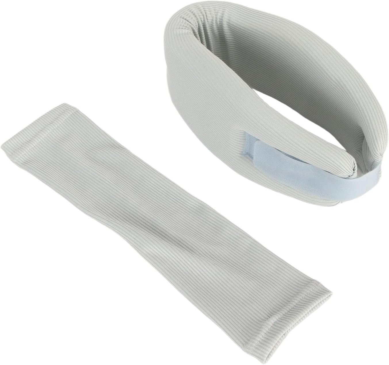 Cervical Collar with Neck Brace Cover Soft Breathable Neck Support Brace Relieves Spinal Pain for Man Woman Grey