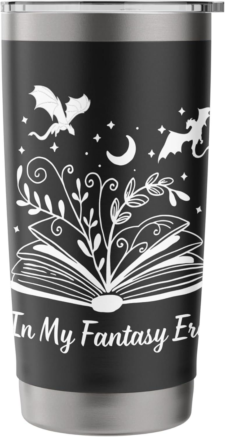 In My Fantasy Era Spicy Dark Romance Book Lover Smut Reader Stainless Steel Insulated Tumbler