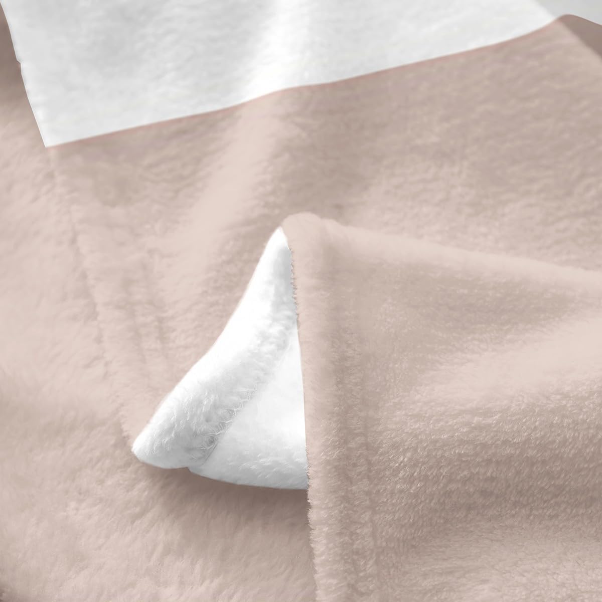 Feelyou Bow Knit Fleece Throw Blanket Checkered Flannel Blanket Plush Fuzzy Beige Brown White for Bed Couch Chair Living Room Cute Kawaii Queen 90"x90" Bedroom Decor