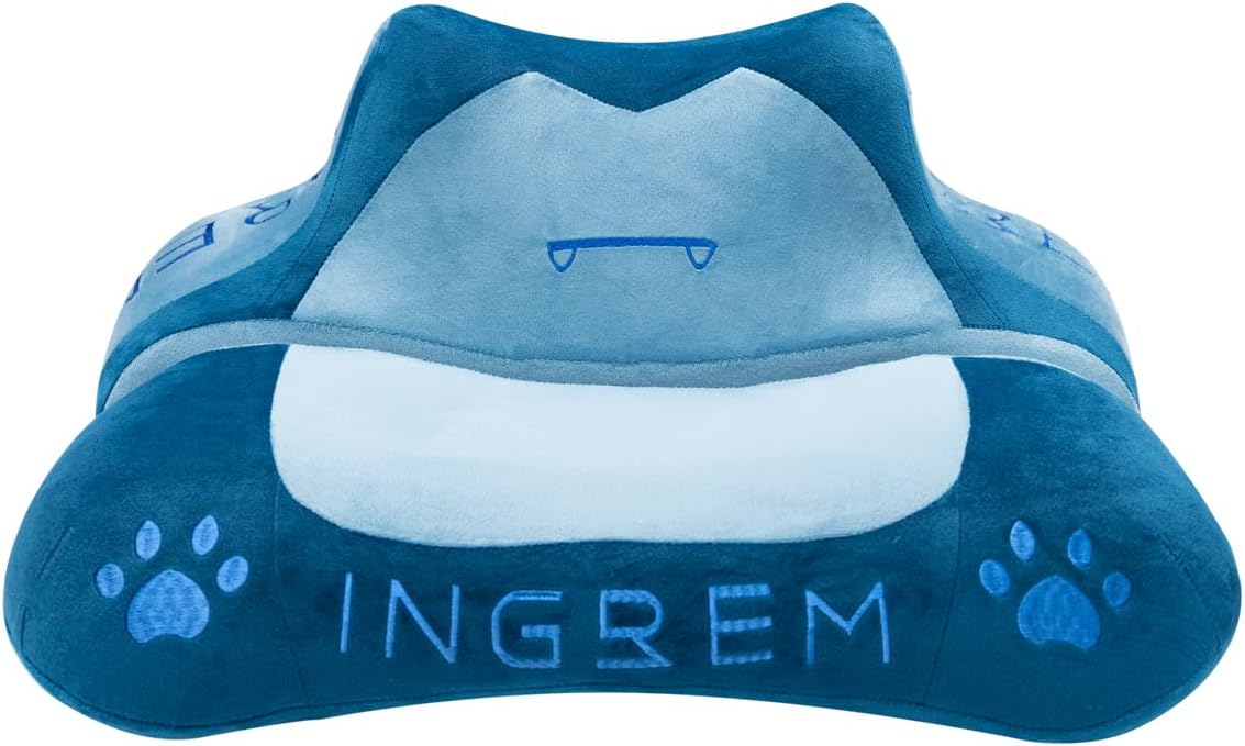 INGREM Multi Functional Memory Sponge Pillow, Relaxing Shoulders and Neck, Relieving Shoulder and Neck Fatigue, Ergonomically Designed, Suitable for Standing, Sitting, and Llying Down (Blue)