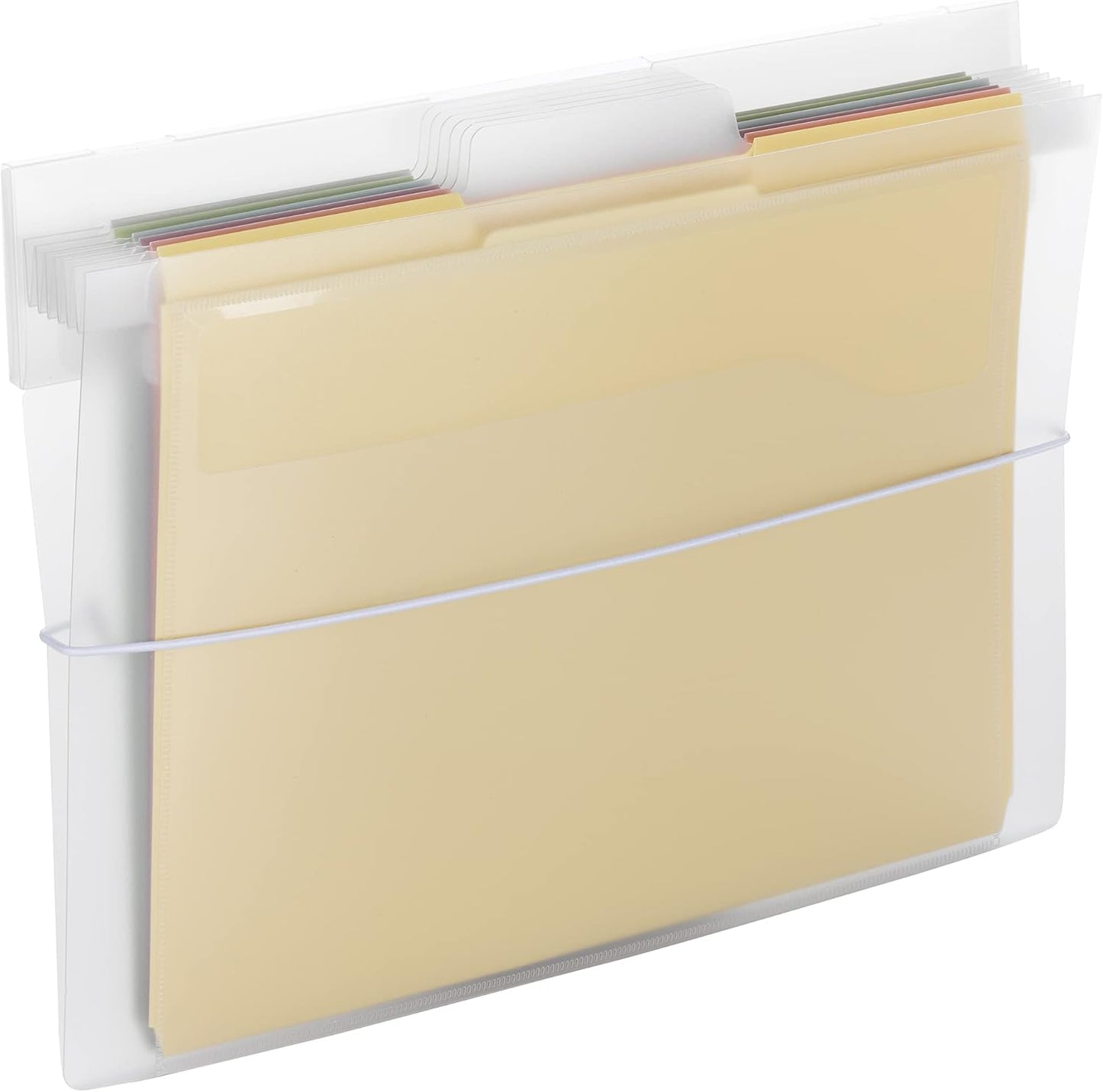 SMEAD Cascading Wall Organizer Gen 2, 6 Pockets, Letter Size, Pastel (92064)