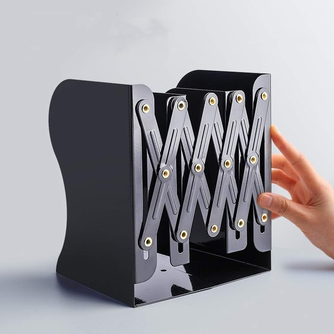 Adjustable Bookend Desktop Bookend Stand Holder Expandable Bookcase