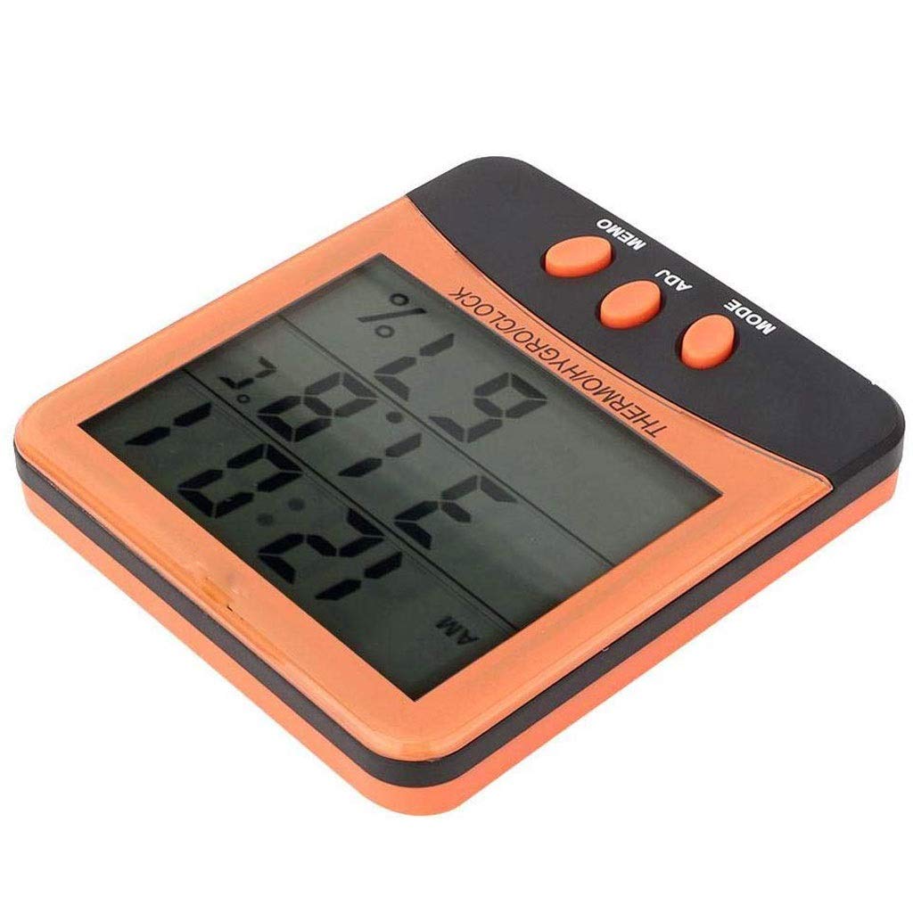 Digital Hygrometer Indoor Outdoor Thermometer Temperature and Humidity Gauge Monitor with Backlight LCD Display Meter