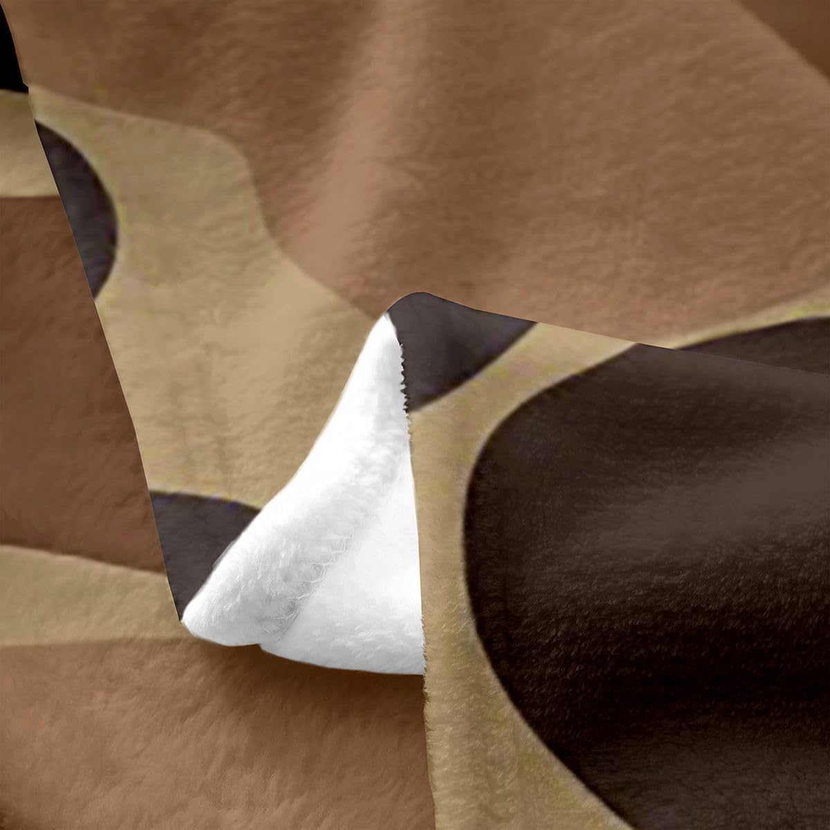 Manfei Vintage Brown Camo Flannel Blanket Hunting Camouflage Duck Hunters Throw Blanket Dog and Duck Cozy Throws for Bed Couch Sofa,Kids Boys Girls Room Decor,Soft and Breathable(30 x 40 Inches)