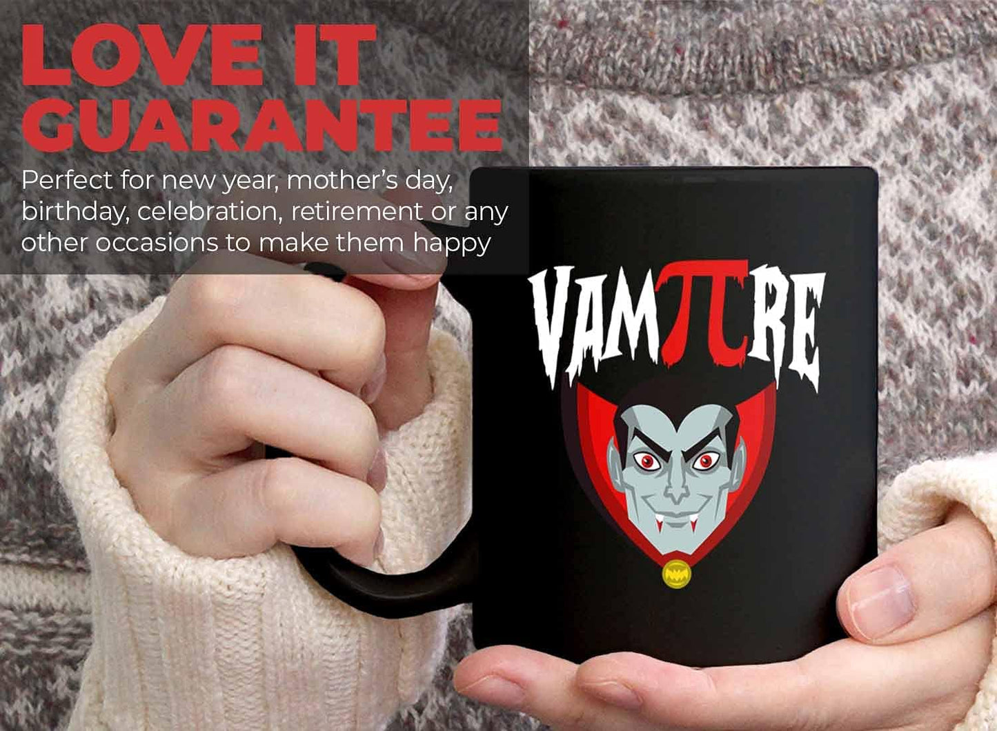 Bubble Hugs Math VamPIre Mug Black 11 Oz - Funny Reading Book Lovers Literary librarian Halloween Reader - Hellowin, October, Costume, Cospla Horror, Ancient, Festival, Holida Decoration Ideas,