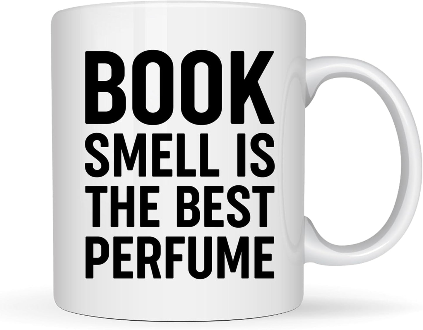 Book Lovers Coffee Mug 11oz White -Book perfume - Book Reader Bookworm Addict Bookish Librarian Nerd Gifts Decor for Men Women