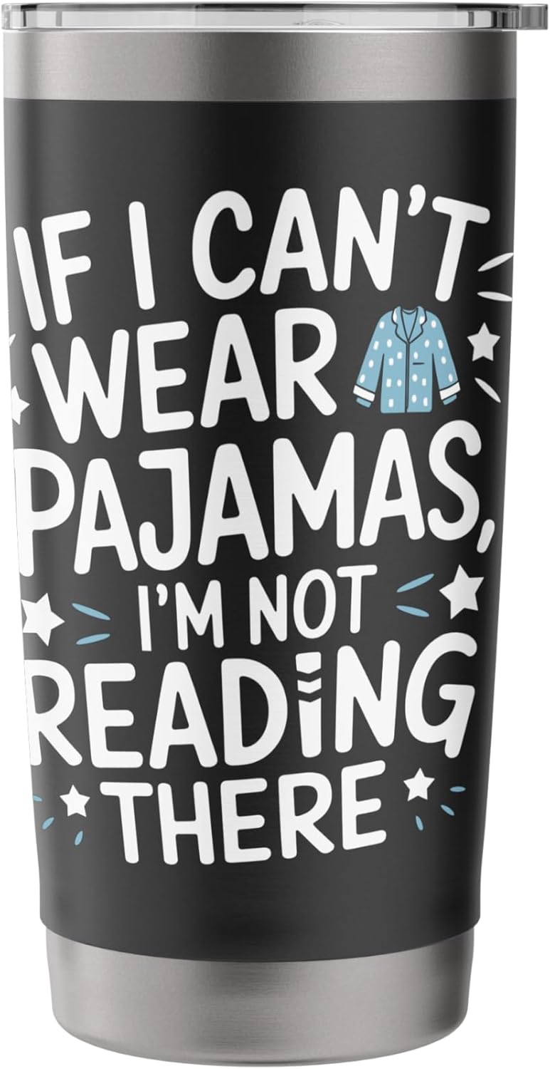 Reading All Winter Cozy Book Lover and Literary Escape Stainless Steel Insulated Tumbler