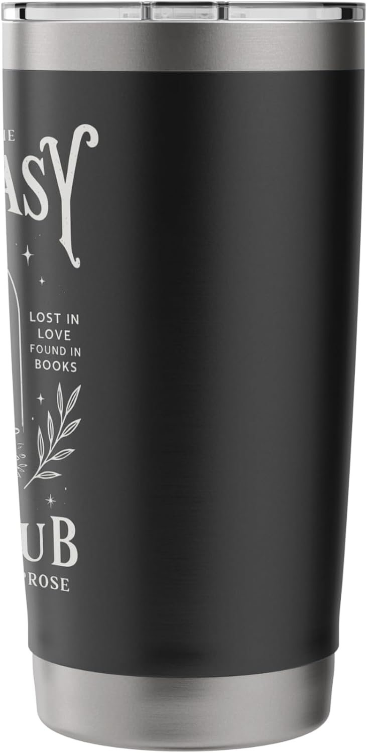 Passionate Reader Romantasy Bookish Stainless Steel Insulated Tumbler