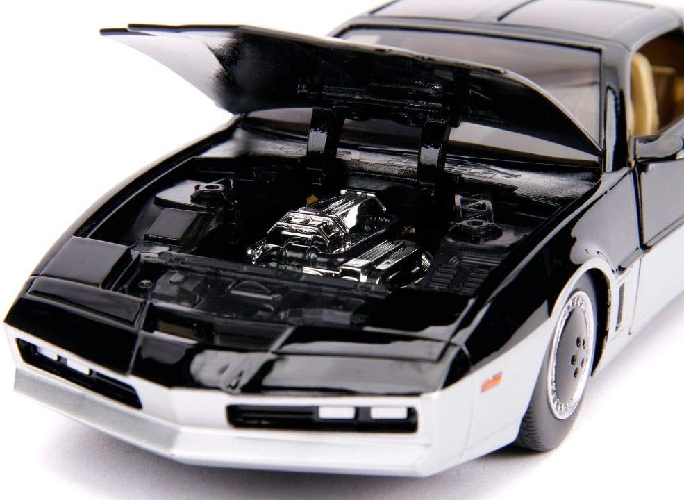Jada Toys Hollywood Rides Knight Rider K.A.R.1982 Pontiac Firebird 1: 24 Diecast Vehicle with Light Up Feature