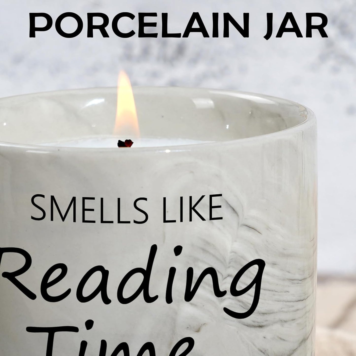 Book Lovers Gifts - Bookish Bookworm Gift for Women, Christmas Birthday Gifts for Librarian Readers Author, 6 Oz Book Lovers Candle Gift