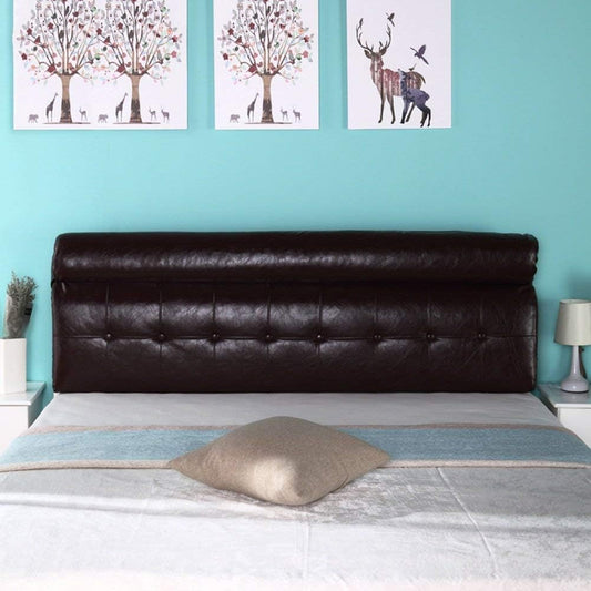 Headboard Bedside Cushion Pads Large Back Multifunction Soft Case,6 Colors, 5 Sizes (Color : 6#, Size : No headboard-200cm)