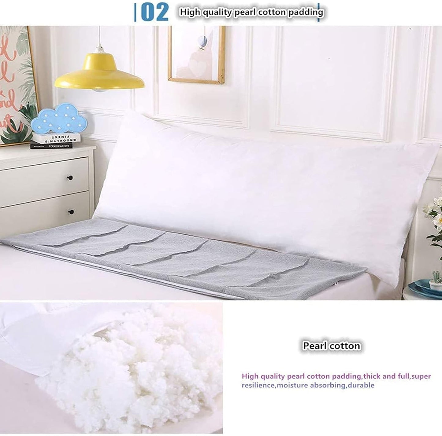 Large Headboard Reading Pillow,Rectangular Bedside Positioning Back Support Bolster Lumbar Cushion for Day Bed Bunk Bed,Removable Cover (Color : Dark Grey, Size : 10060cm)