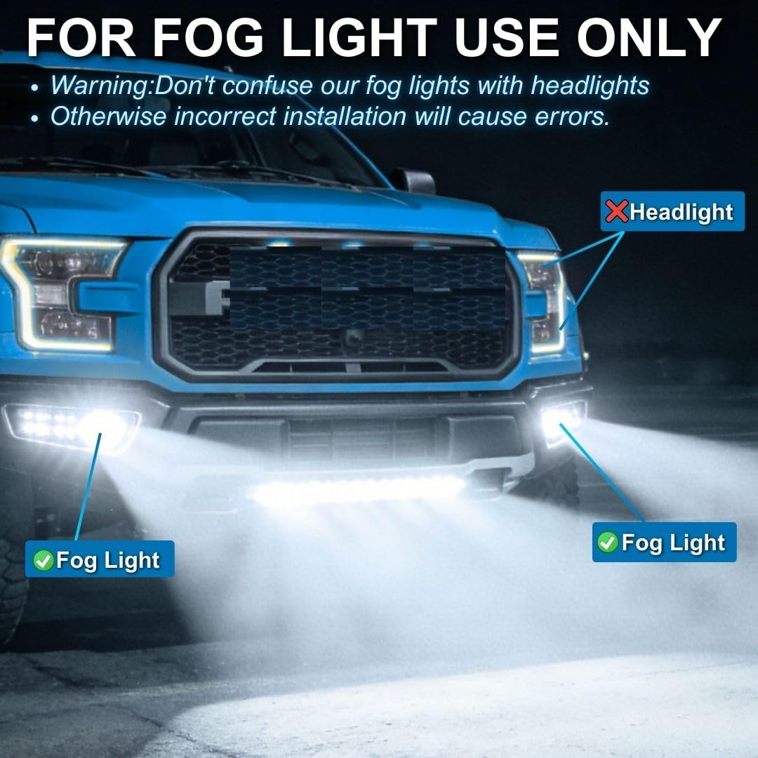 Marsauto M1S 9005/HB3 H11/H9/H8 Bulbs Combo, 900% 80000LM Brighter 9005 H11 Lights, 6000K Cool White HB3 H8 Bulbs fog, 3-Mins Plug and Play, IP68, Pack of 4